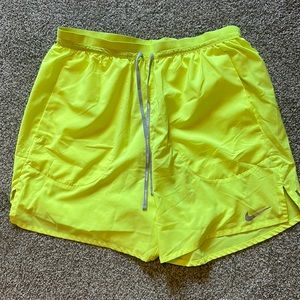 Nike 2 in 1 running shorts with built in briefs